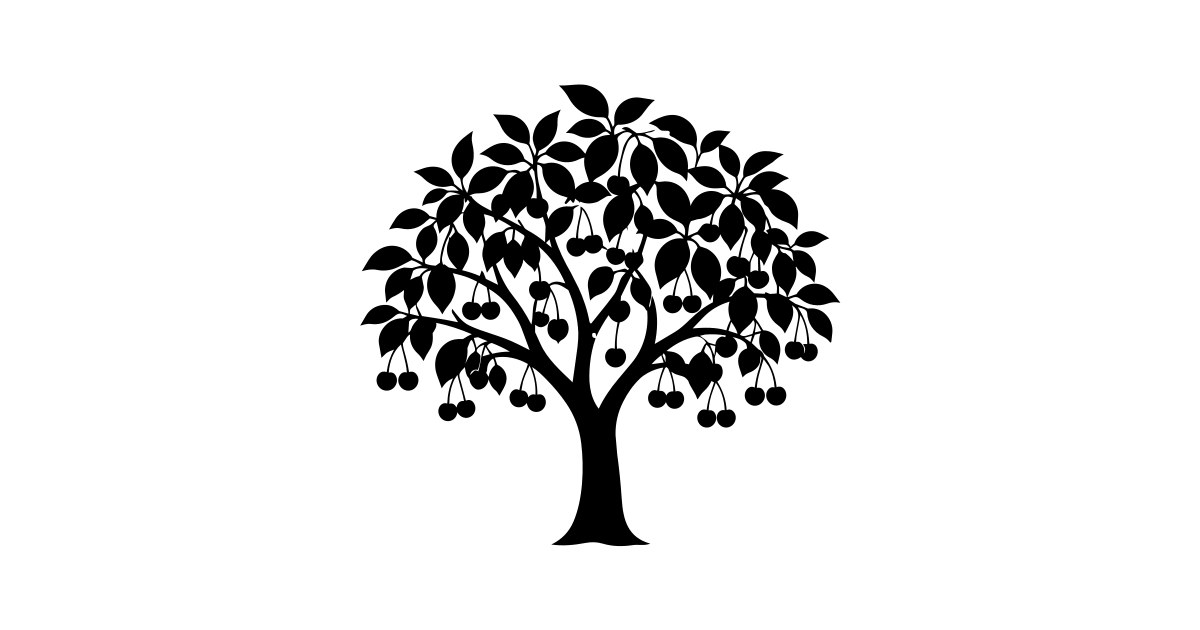 Free Fruit Tree SVG Files for Cricut & Silhouette (8) | InfySVG