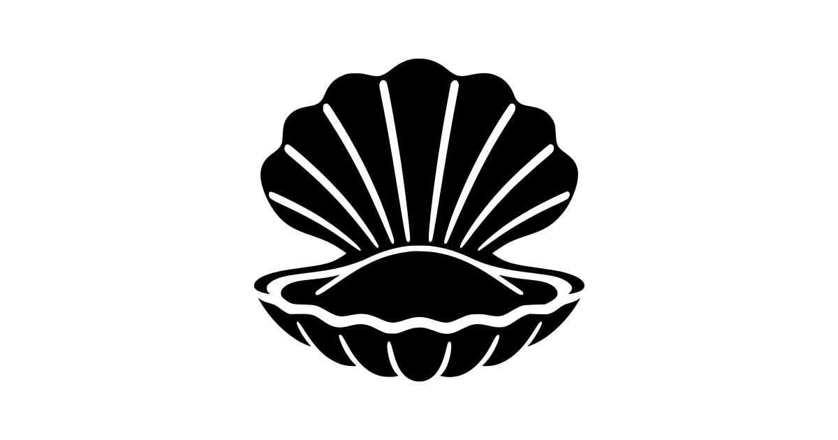 Math Color Clam Open Clam Shell SVG - Free Cut File & PNG Download | InfySVG