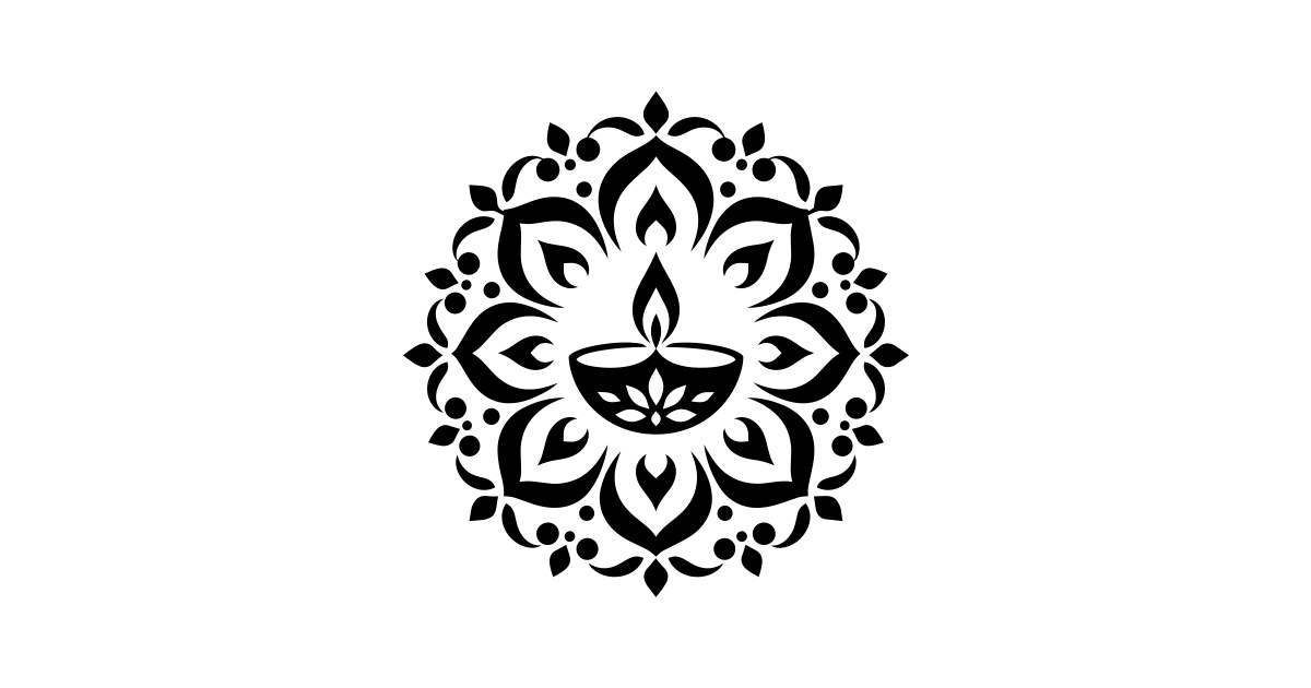 Free Rangoli SVG Files for Cricut & Silhouette (12) | InfySVG