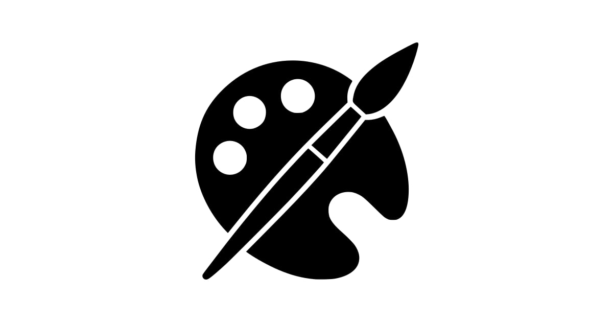 Free Artist Palette SVG Files for Cricut & Silhouette (8) | InfySVG