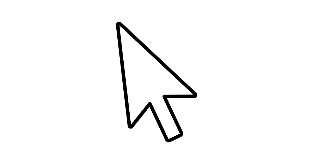 Mouse Pointer SVG - Free Cut File & PNG Download | InfySVG