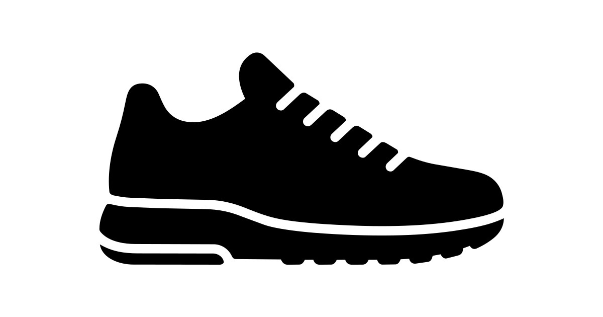 Running Shoe SVG - Free Cut File & PNG Download | InfySVG