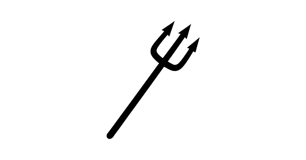 Trident SVG - Free Cut File & PNG Download | InfySVG